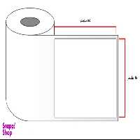 لیبل برچسب کاغذی مدل تک ردیف سایز 95×125 بسته 500 عددی
