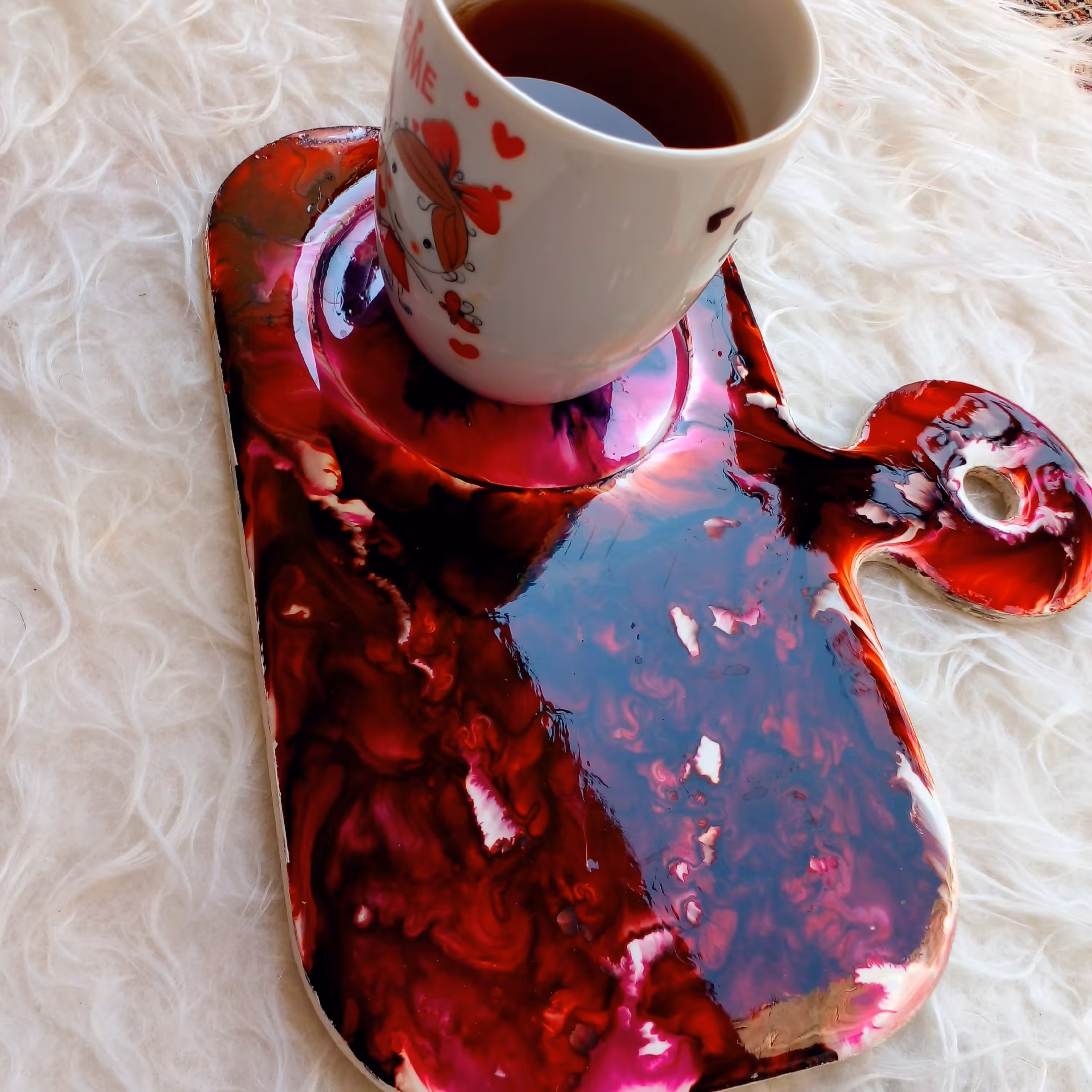 جای ماگ رزینی 