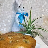 کیک موز و گردو . بسیار دلچسب و لذیذ و خوشمزه مخصوصا برای کودکان .بسیار مقوی