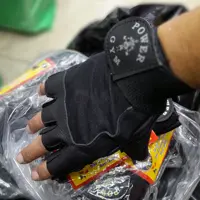 دستکش نیم انگشتی مشکی دستکش چرم انگشتی دستکش بدنسازی چرم تاکتیال دستکش چرم موتورسواری