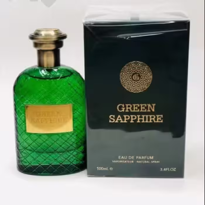 ادو پرفیوم مردانه فراگرنس ورد مدل GREEN SAPPHIRE اصلی