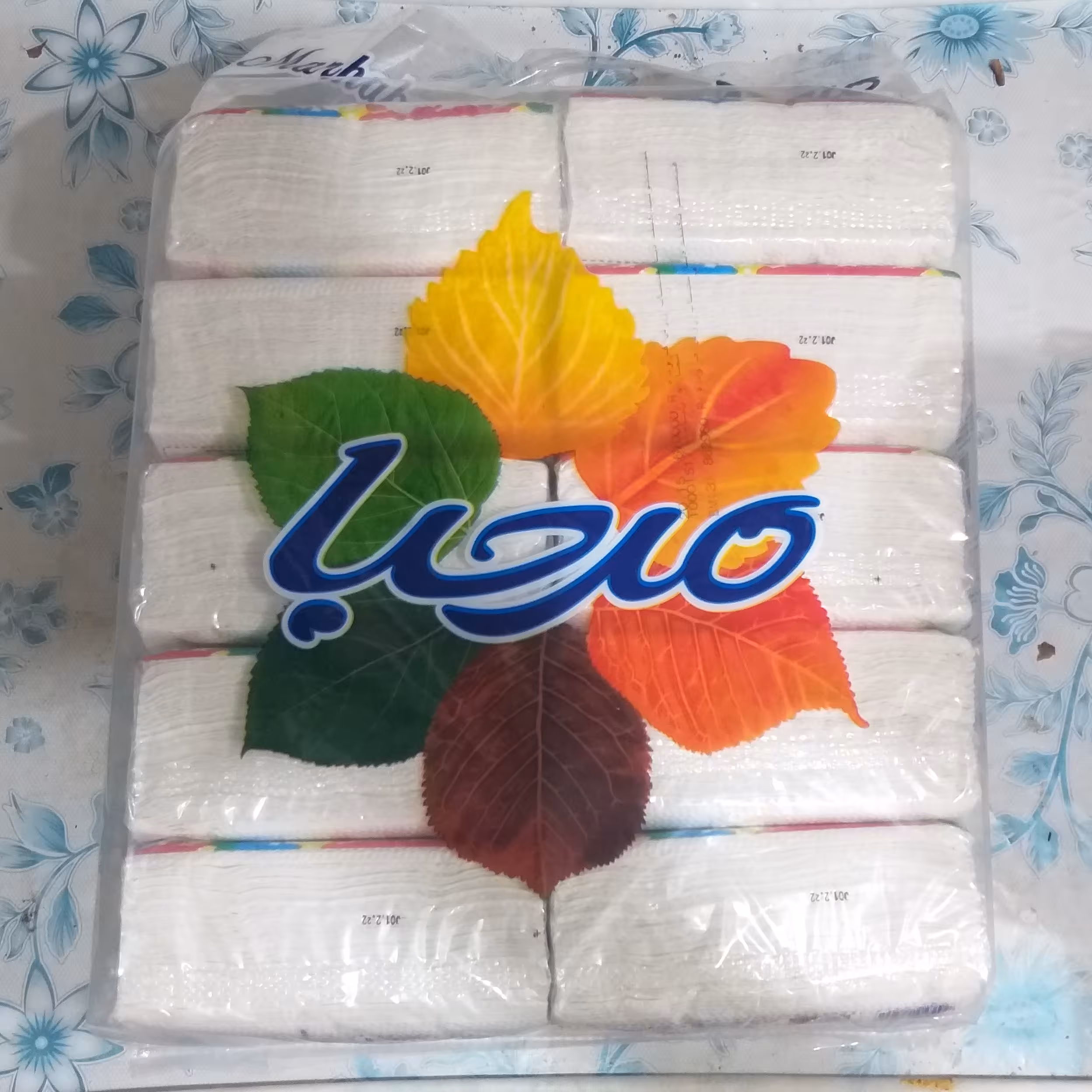 دستمال کاغذی خانواده مرحبا حاوی 10 بسته  10 عددی ارسال به بصورت پس کرایه