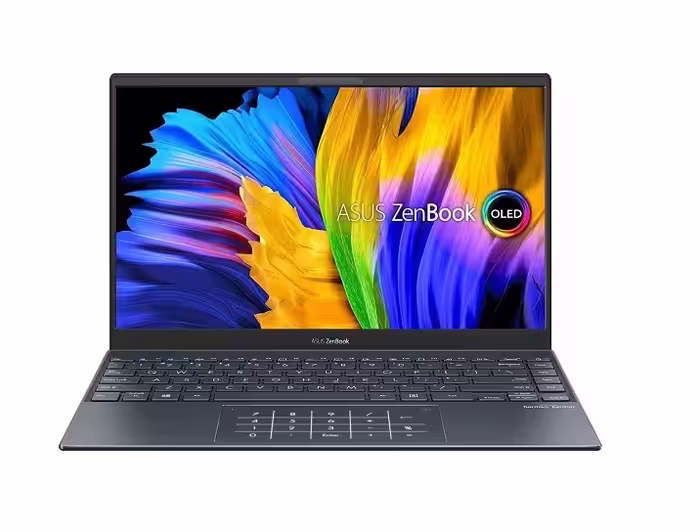 لپ تاپ ایسوس 13 اینچی مدل ZenBook UM325UA OLED SCREEN پردازنده Ryzen 7 5700U  رم 16GB حافظه 1TB SSD گرافیک Vega8
