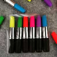 هایلایتر با طرح رژ لب  دارای 6 رنگ