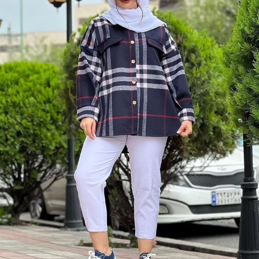 شکت چهارخونه پشمی با کیفیت فری سایز 38 تا 46 در سه رنگ ارسال رایگان و سریع