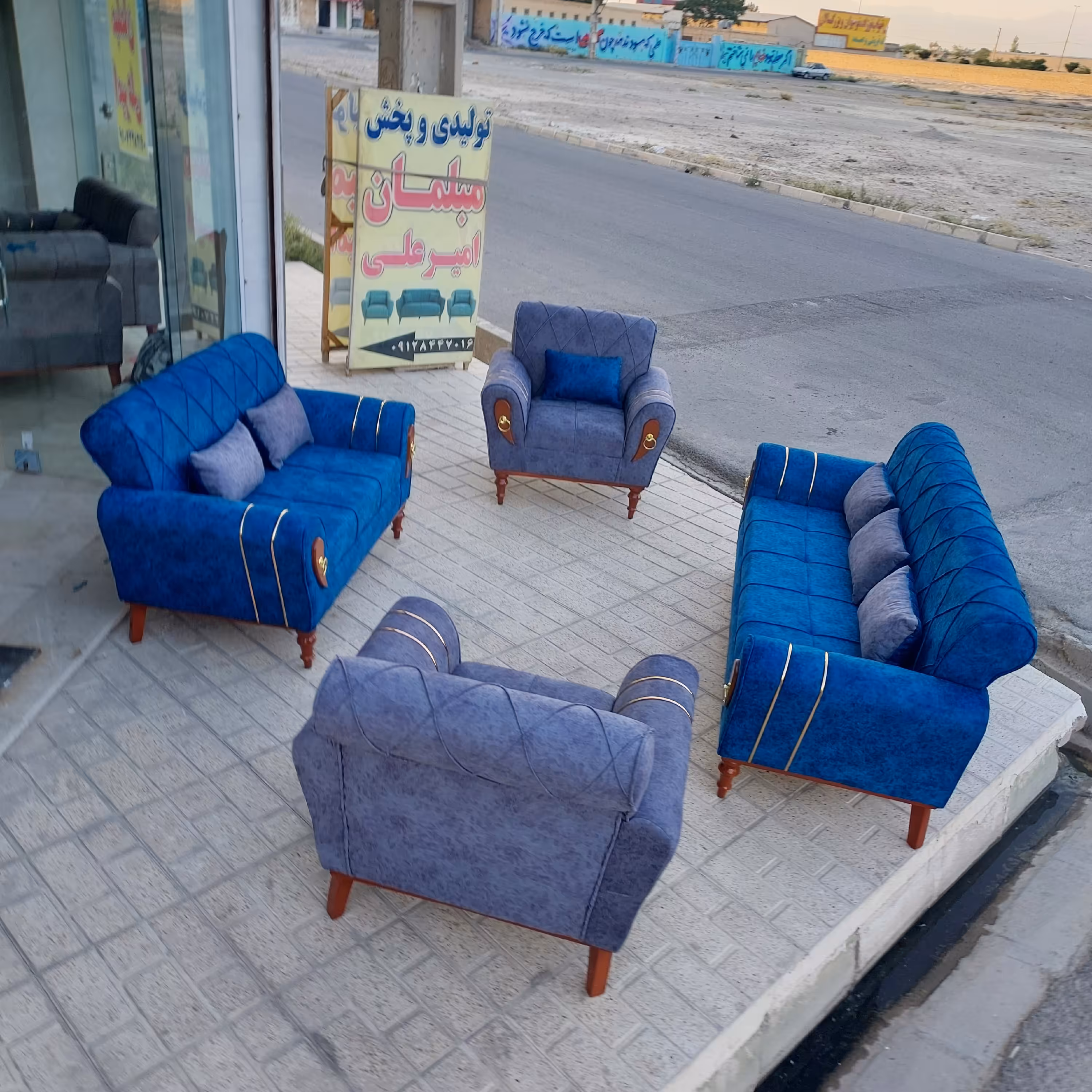 مبل نیو 7نفره اسکارلت راحتی