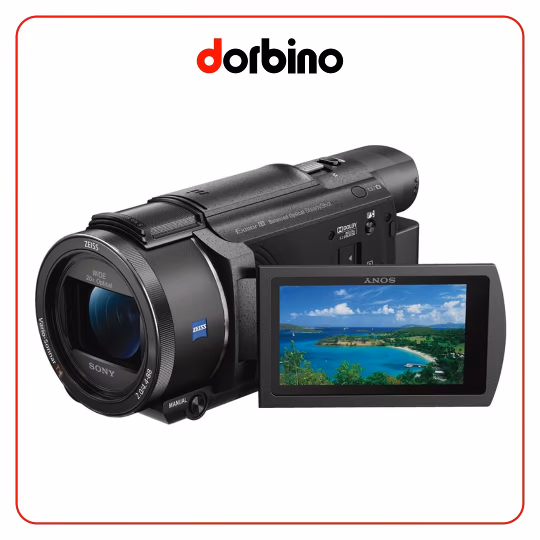 دوربین تصویربرداری سونی Sony FDR-AX53 4K Ultra HD Handycam Camcorder - فروشگاه دوربین دوربینو