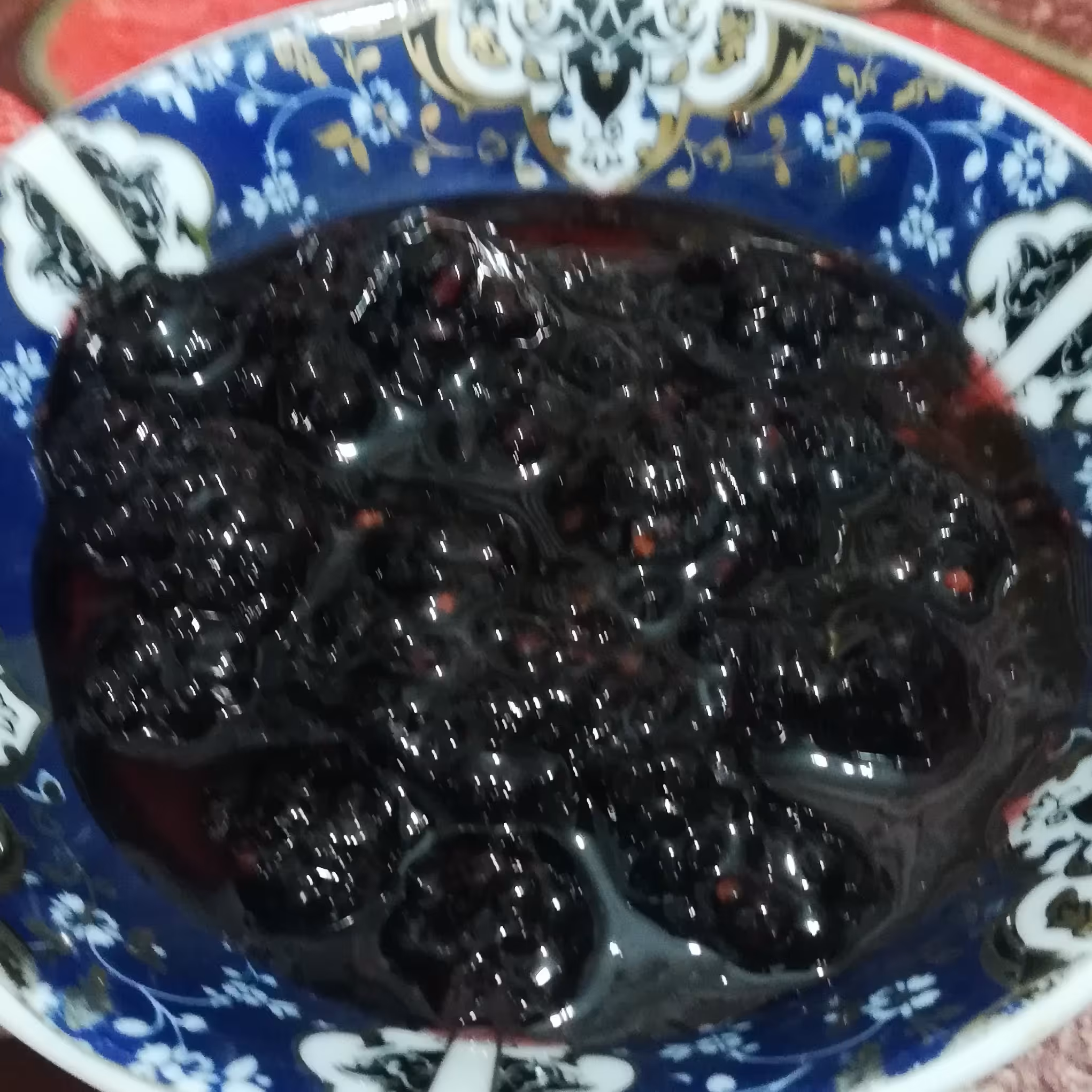 مربای تمشک خانگی 500گرمی