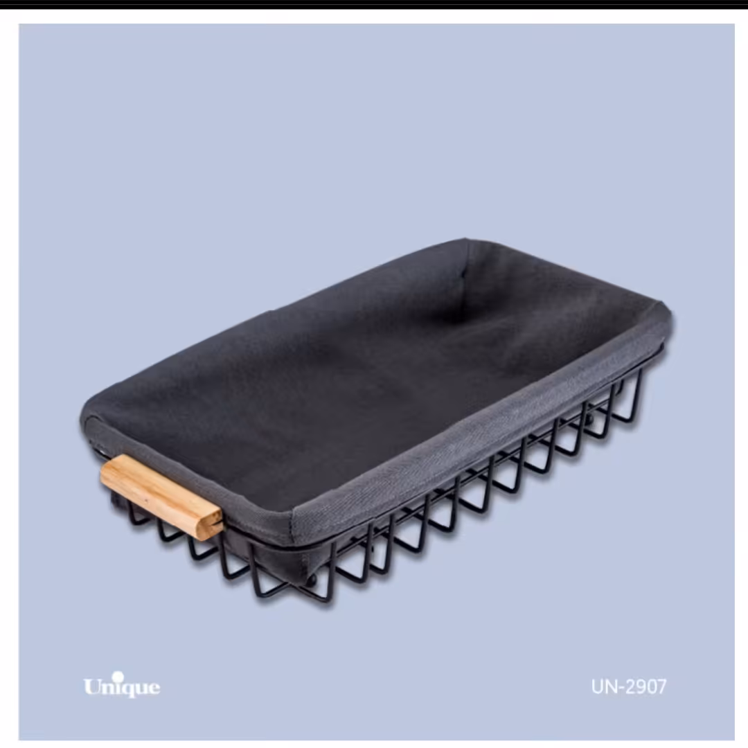 سبد نان بزرگ مستطیل پارچه ای یونیک کد 2907(پس کرایه)