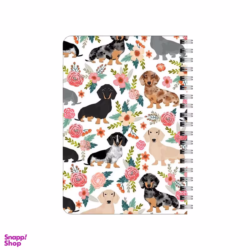 دفترچه یادداشت بامبیلیپ مدل چوبی طرح پترن هاپو کد 6071315