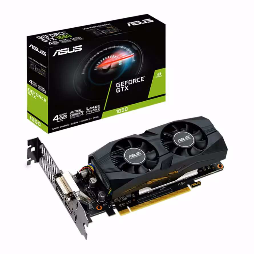 کارت گرافیک ایسوس GTX 1650 4G LP BRK