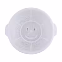 آبکش بزرگ طرح لبخند رنگ سفید