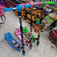 اسکوتر فلزی  مارک( MAXO)چرخ ژله ای  ،تک جعبه ،سایز متوسط