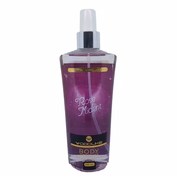 اسپری خوشبو کننده بدن زنانه وود لایک مدل midnight rose حجم 250 میلی لیتر