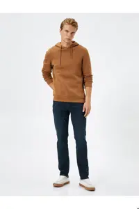 شلوار جین آبی مردانه باریک براد Koton