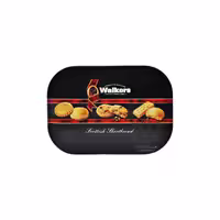 بیسکوییت اسکاتلندی ( شورت برد ) میکس 130 گرم جعبه فلزی واکرز - walkers