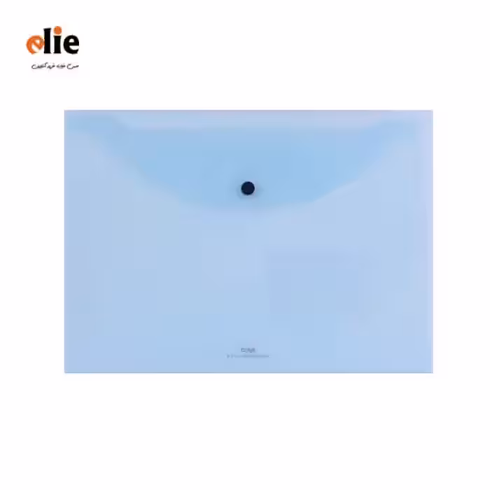 پوشه دکمه دار شفاف پاپکو سایز A4 مدل بیزینس