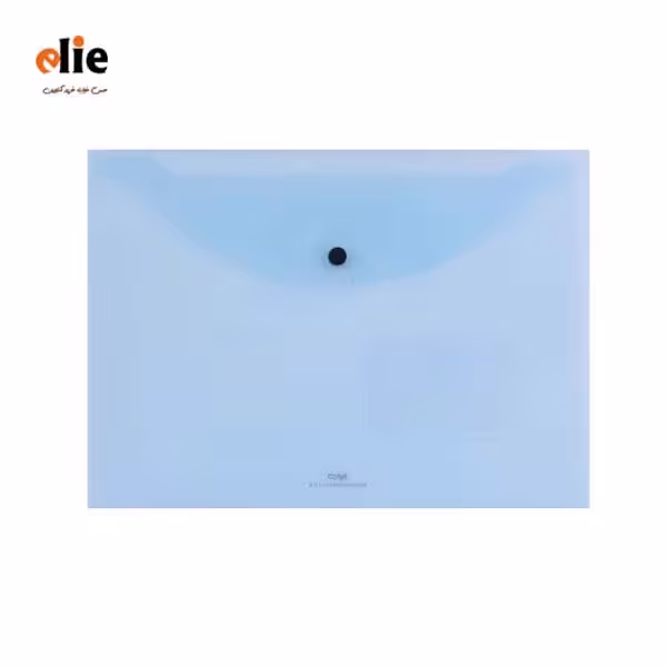 پوشه دکمه دار شفاف پاپکو سایز A4 مدل بیزینس