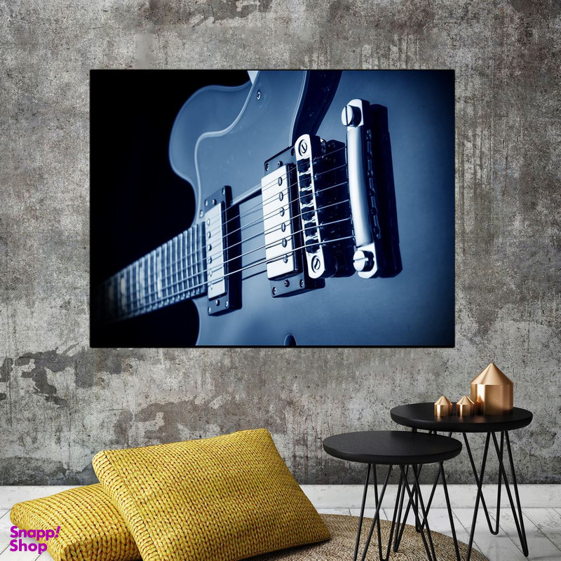 تابلو شاسی بکلیت طرح آلات موسیقی گیتار برقی مدل SH-S6315