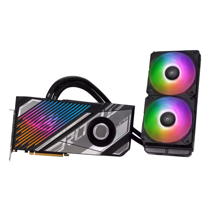 کارت گرافیک ایسوس ROG Strix LC GeForce RTX™ 4090 OC Edition با حافظه 24 گیگابایت