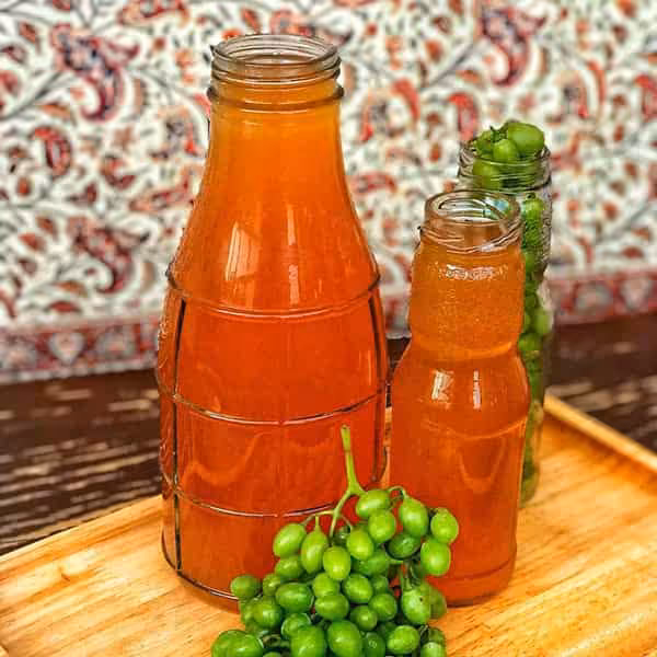 آبغوره خانگی سنتی