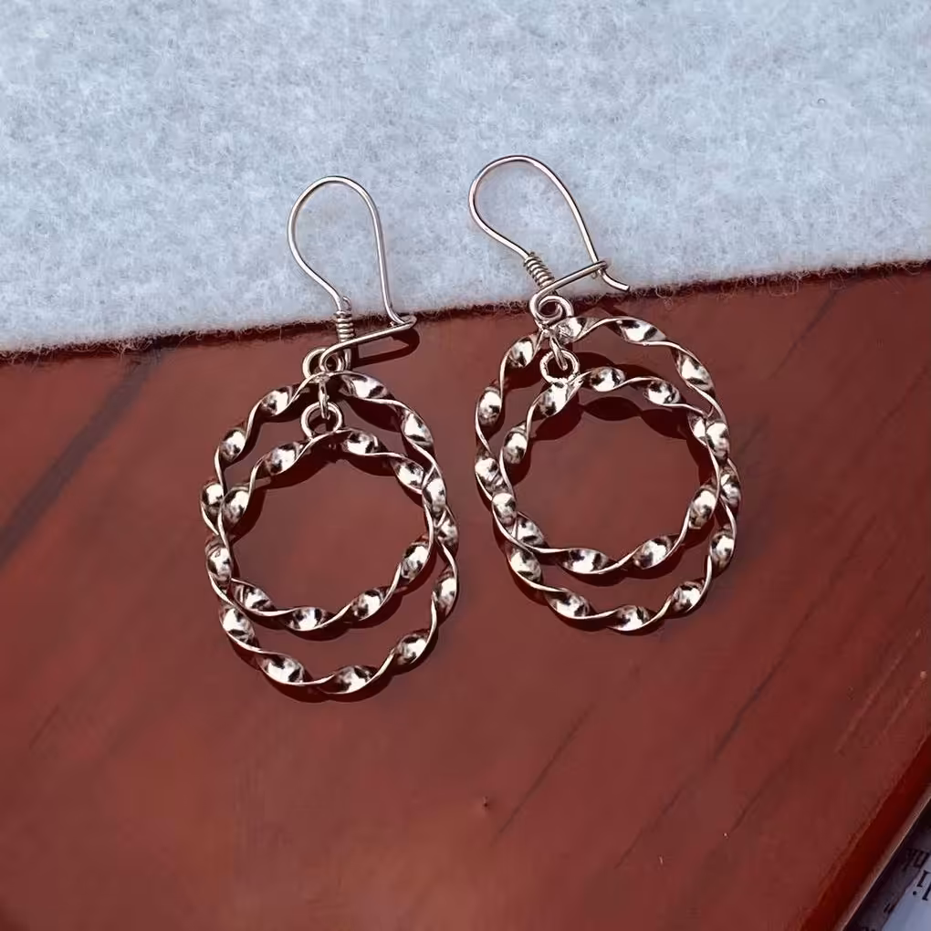 گوشواره تراش نقره