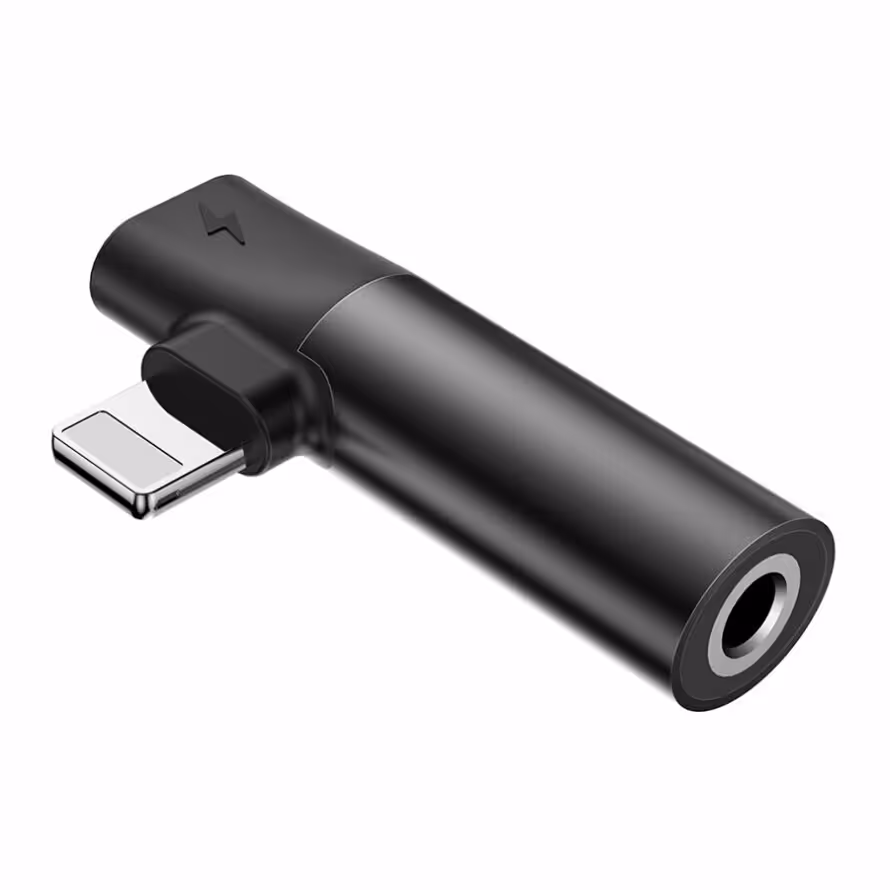 هاب 2 پورت Lightning/3.5mm بیسوس CALL43-01