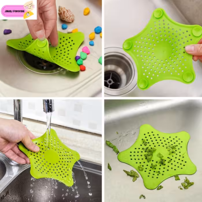 صافی سینک طرح ستاره دریایی (بسته 2عددی)