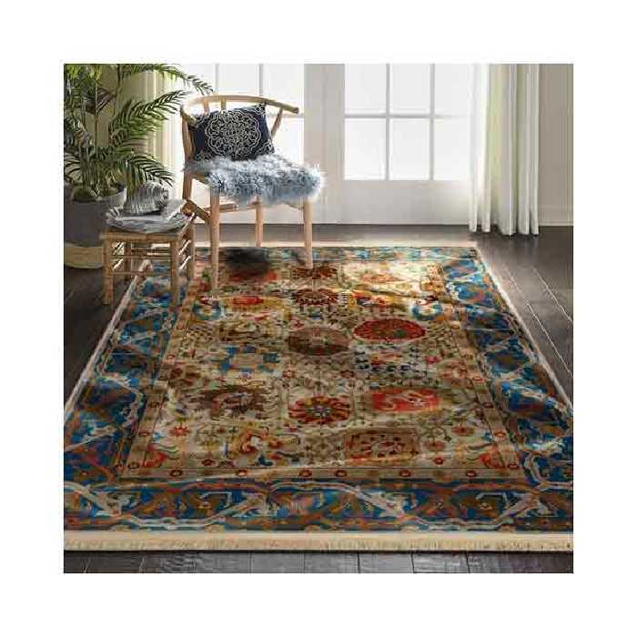 فرش ماشینی کلاریس کلکسیون کهنه نما کد  100637