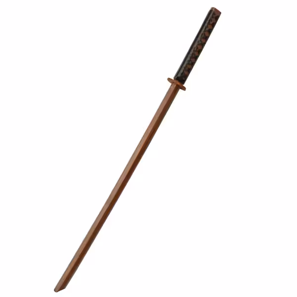 شمشیر چوبی قهوه ای (بوکن) چینی