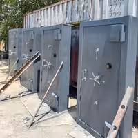 گاوصندوق درب خزانه.خریدمستقیم ازکارخانه.قبل ازسفارش تماس بگیرید که زمان اماده سازی مطلع بشید