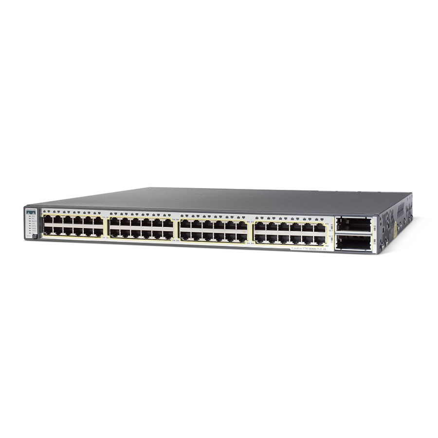 قیمت و خرید سوييچ 48 پورت سیسکو مدل WS-C3750E-48PD-S | یاس ارتباط