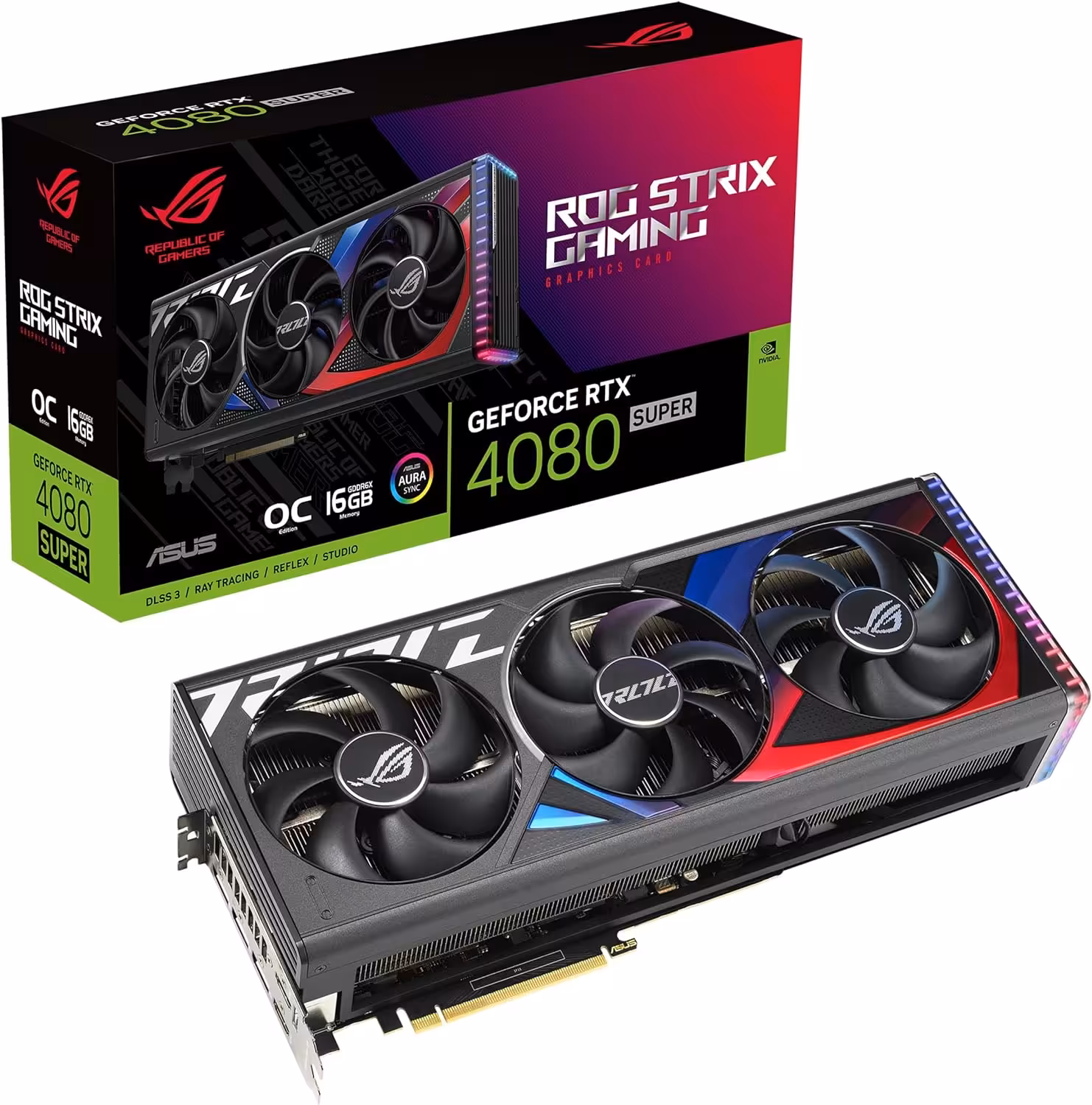 کارت گرافیک ایسوس مدل RTX 4080 SUEPER STRIX OC 16GB