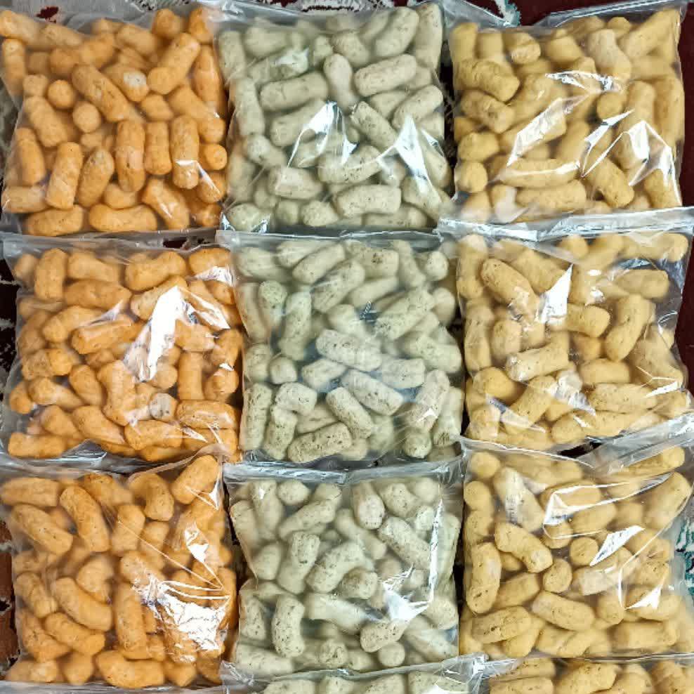 پفک خانگی با طعمی عالی و بدون ضرر با سویق کامل و روغن آفتاب گردان