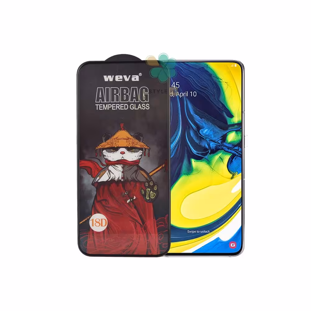 گلس گوشی سامسونگ Samsung Galaxy A80 / A90 مدل ایربگ دار