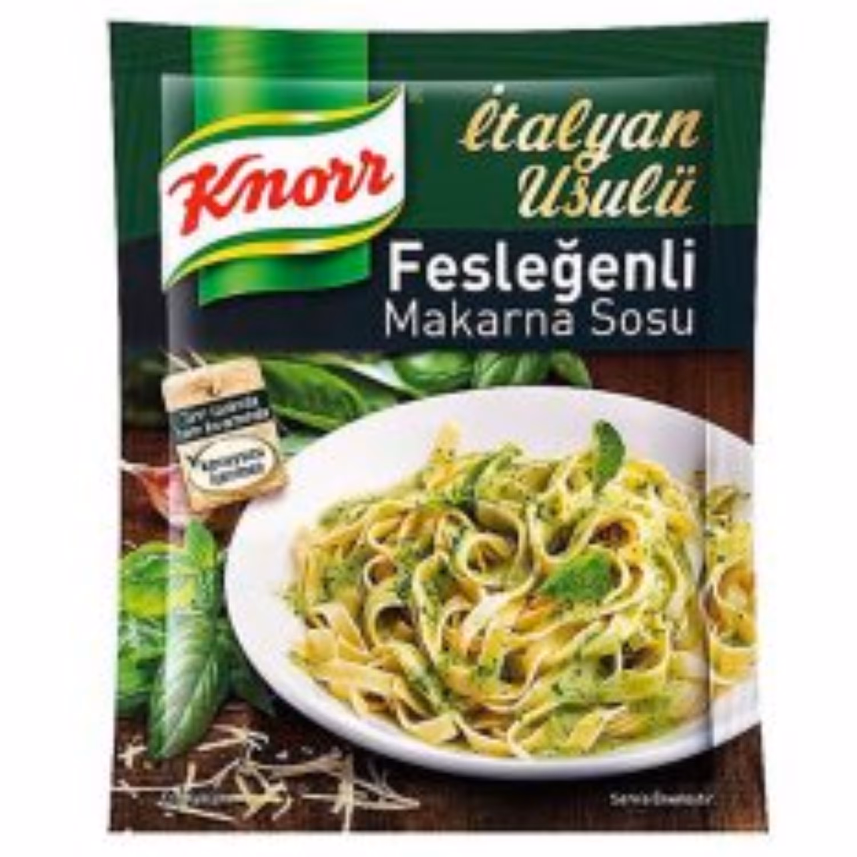 سس ماکارونی با طعم ریحان کنور Knorr