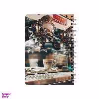 دفترچه یادداشت بامبیلیپ مدل چوبی طرح قهوه کد 1239425