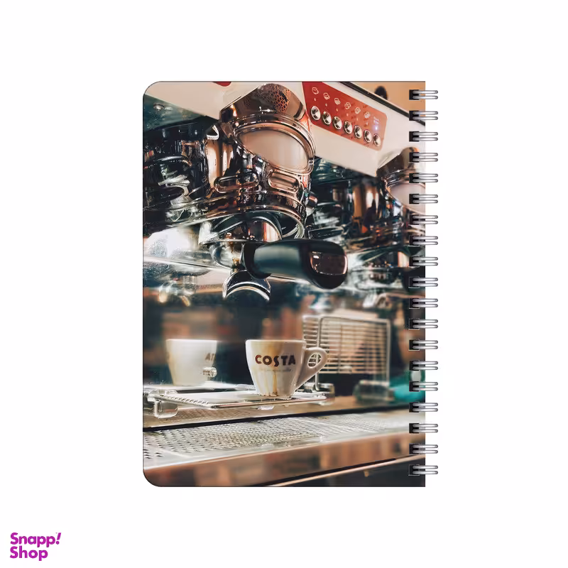 دفترچه یادداشت بامبیلیپ مدل چوبی طرح قهوه کد 1239425