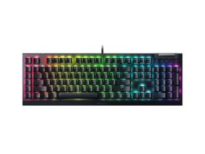 کیبورد مخصوص بازی ریزر مدل Blackwidow V4X Green switch