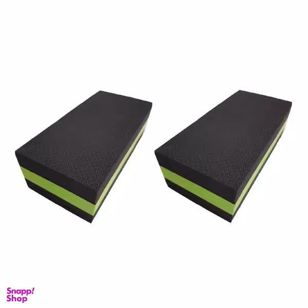 آجر یوگا مدل Yogimats کد 04-Blk بسته 2 عددی