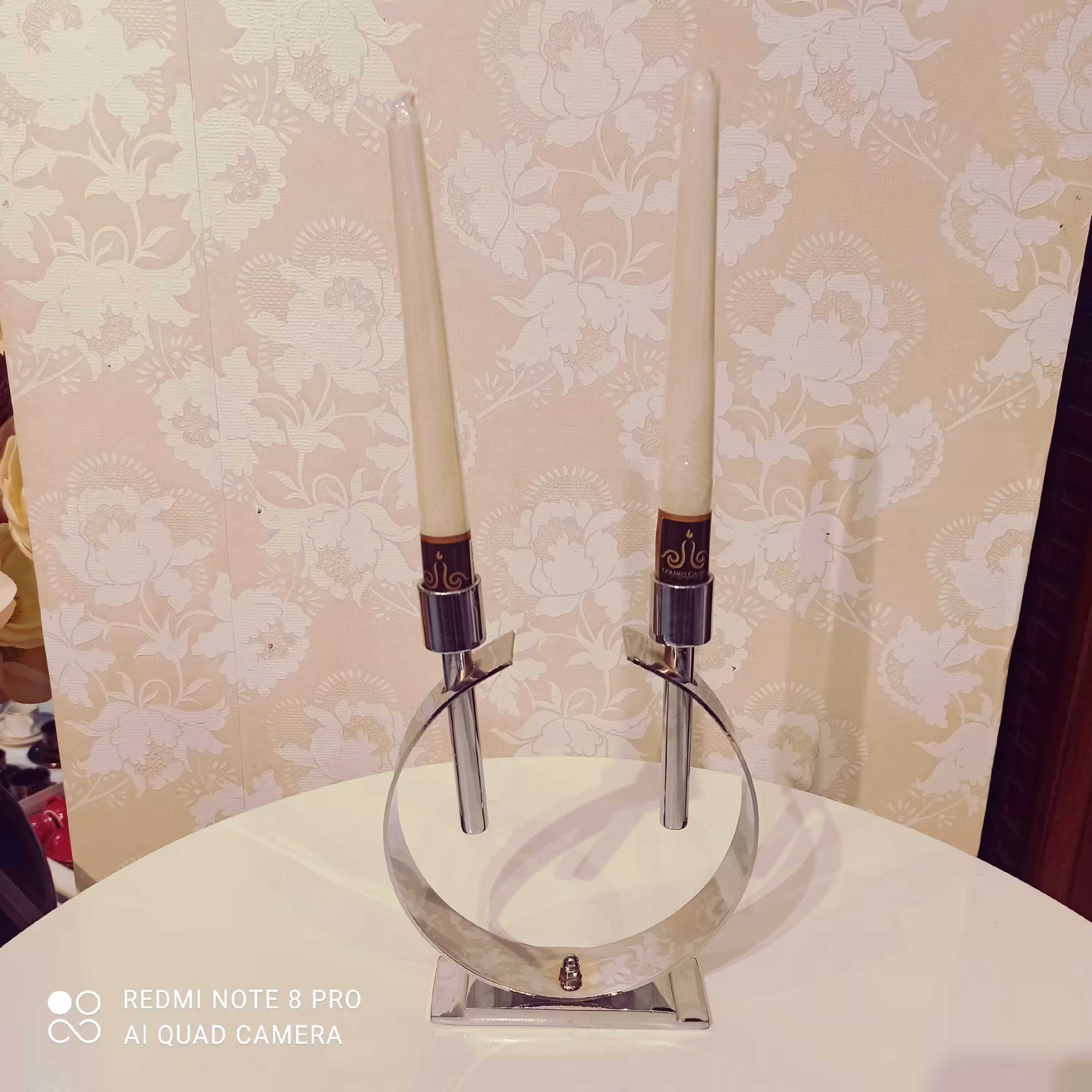 جاشمعی  استیل دوشعله