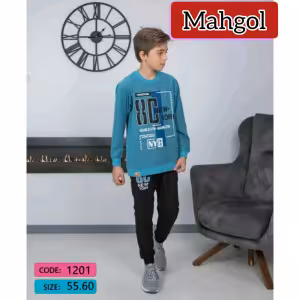 بلوز شلوار پسرانه رنگی