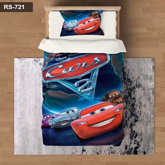 سرویس روتختی 1 نفره تنسل چاپی برندترک لند (Turk Land)  کد rs 721