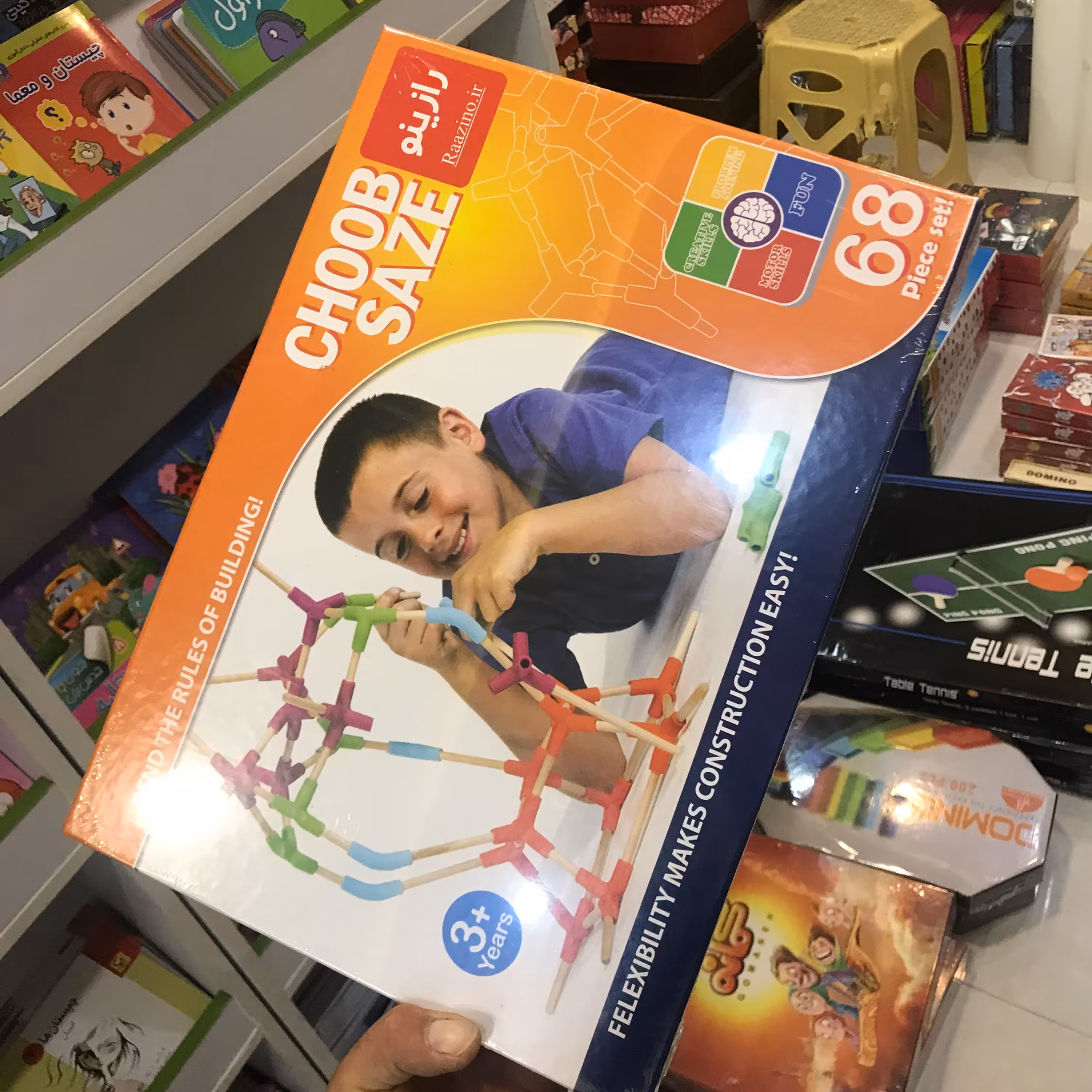 بازی فکری چوب سازه