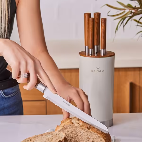 ست چاقو آشپزخانه 6 پارچه کاراجا