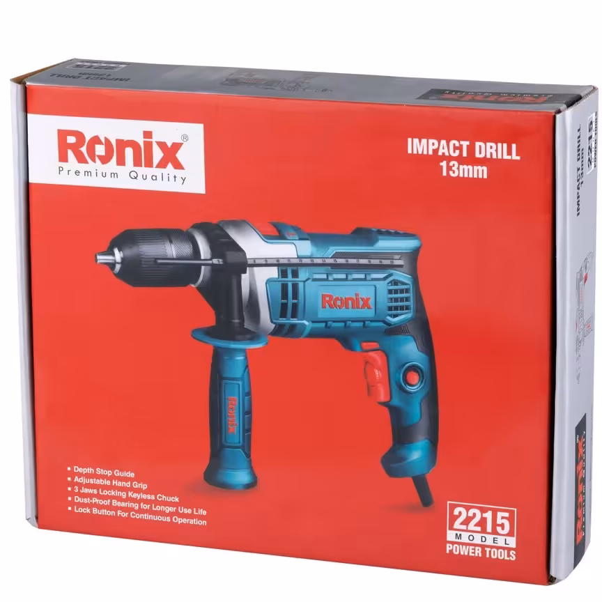 دریل رونیکس اتومات چکشی 850 وات بهترین مدل 2215