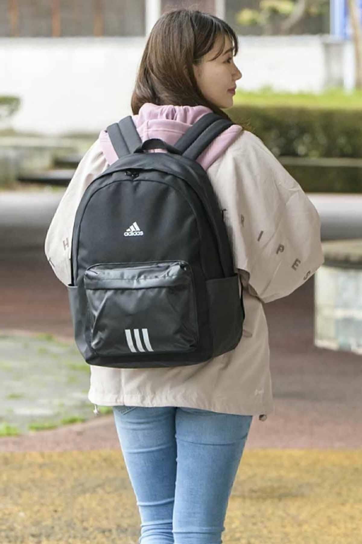 کوله پشتی مشکی مردانه و زنانه کیف مدرسه 15 سانتی متر X 36 44 یونیسکس 3 آسمان adidas