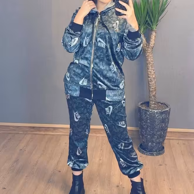 ست سویشرت شلوار مخمل