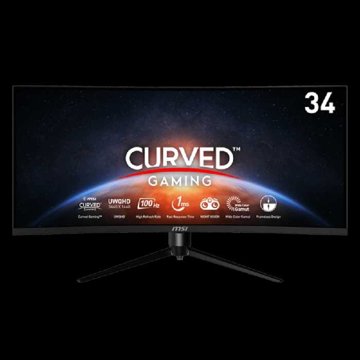 مانیتور گیمینگ 34 اینچ ام اس آی MAG342CQPV | فروشگاه گیمینگ تکاف