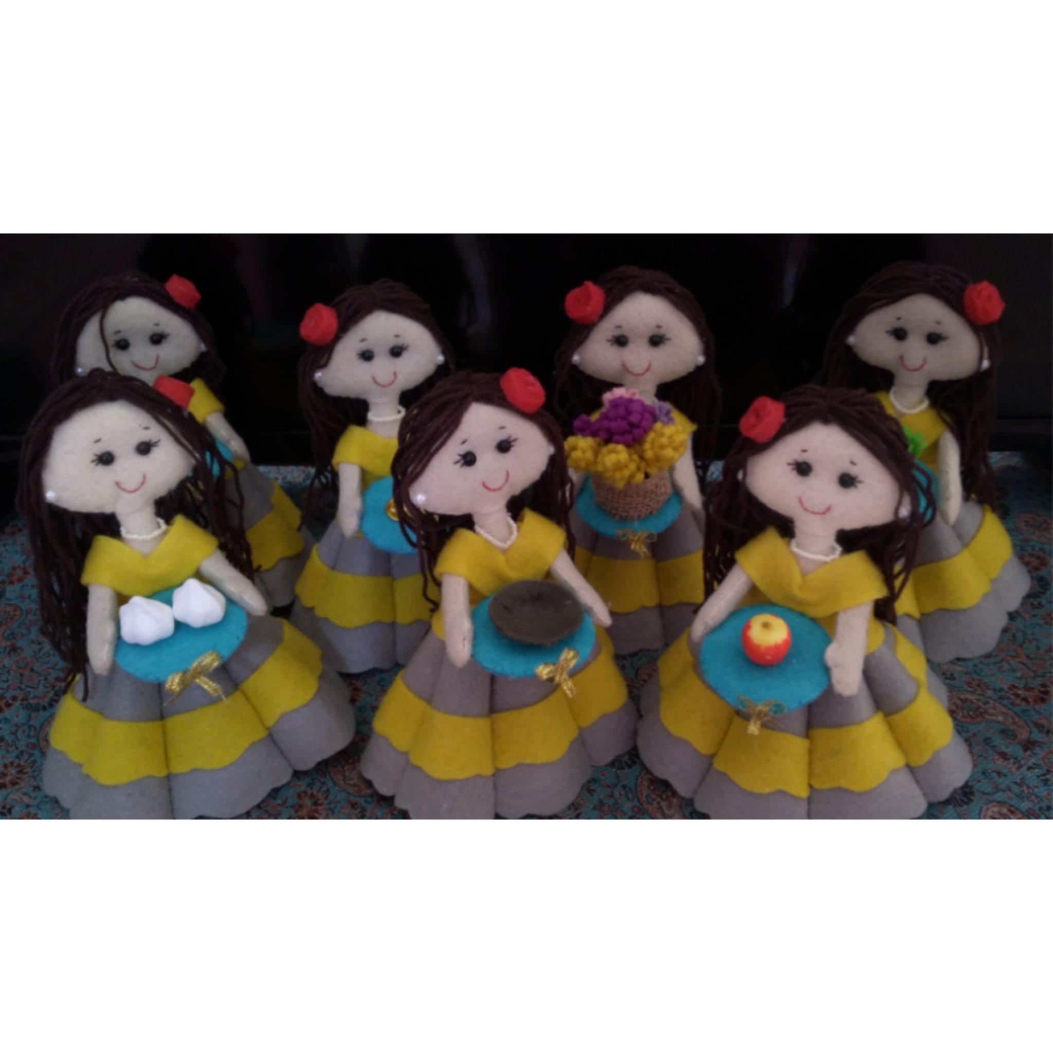 هفت سین نمدی مدل فرشته ی عید